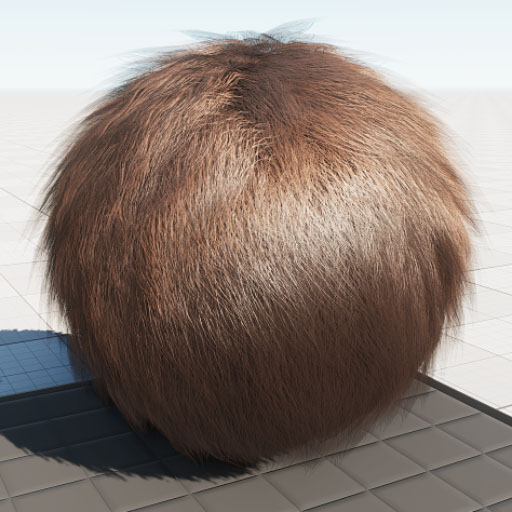 Hair Shading Example