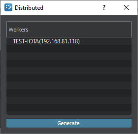 Distributed Generation Window