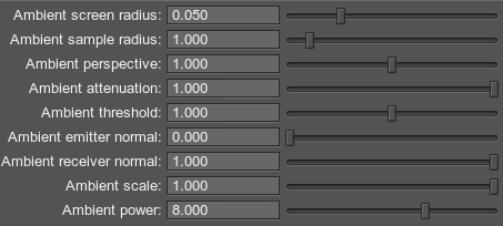 Indirect Illumination Settings