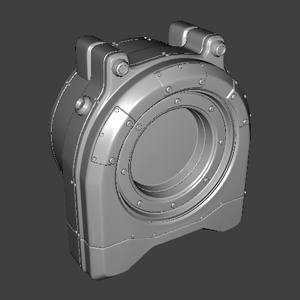 High-Poly mesh