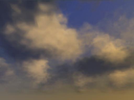 New volumetric clouds