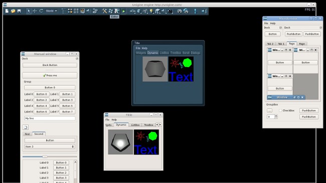 Qt integration with Unigine