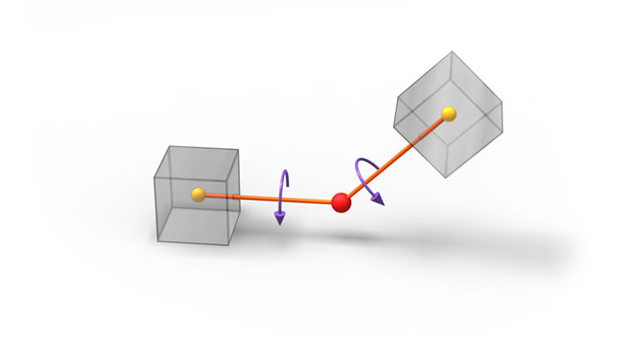 A joint connecting two rigid bodies