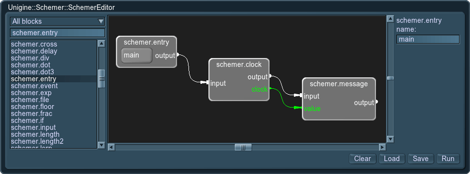 Schemer graph