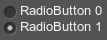 Radio button widget