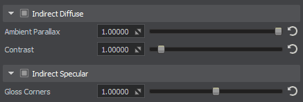 Box Projection Parameters